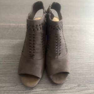 Sonoma Ankle Boots Women's Size 10M Zip Up Honoria Mushroom